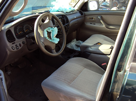 2004 TOYOTA TUNDRA 4 DOOR DOUBLE CAB SR5 MODEL 4.7L V8 AT 4X4 COLOR GREEN STK Z13368